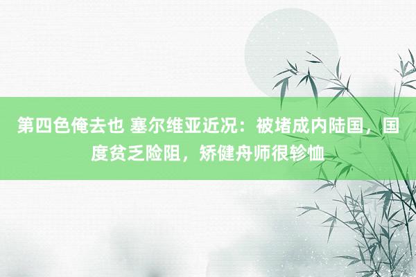 第四色俺去也 塞尔维亚近况：被堵成内陆国，国度贫乏险阻，矫健舟师很轸恤