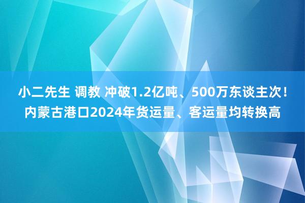 小二先生 调教 冲破1.2亿吨、500万东谈主次！内蒙古港口2024年货运量、客运量均转换高