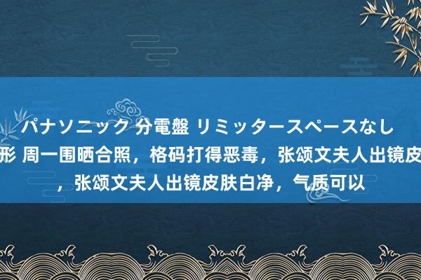 パナソニック 分電盤 リミッタースペースなし 露出・半埋込両用形 周一围晒合照，格码打得恶毒，张颂文夫人出镜皮肤白净，气质可以