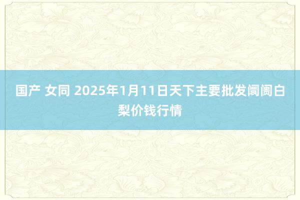 国产 女同 2025年1月11日天下主要批发阛阓白梨价钱行情